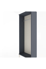 Arges Dolap Kapaklı Tek Askılı 60x30x163 Antrasit-Antrasit