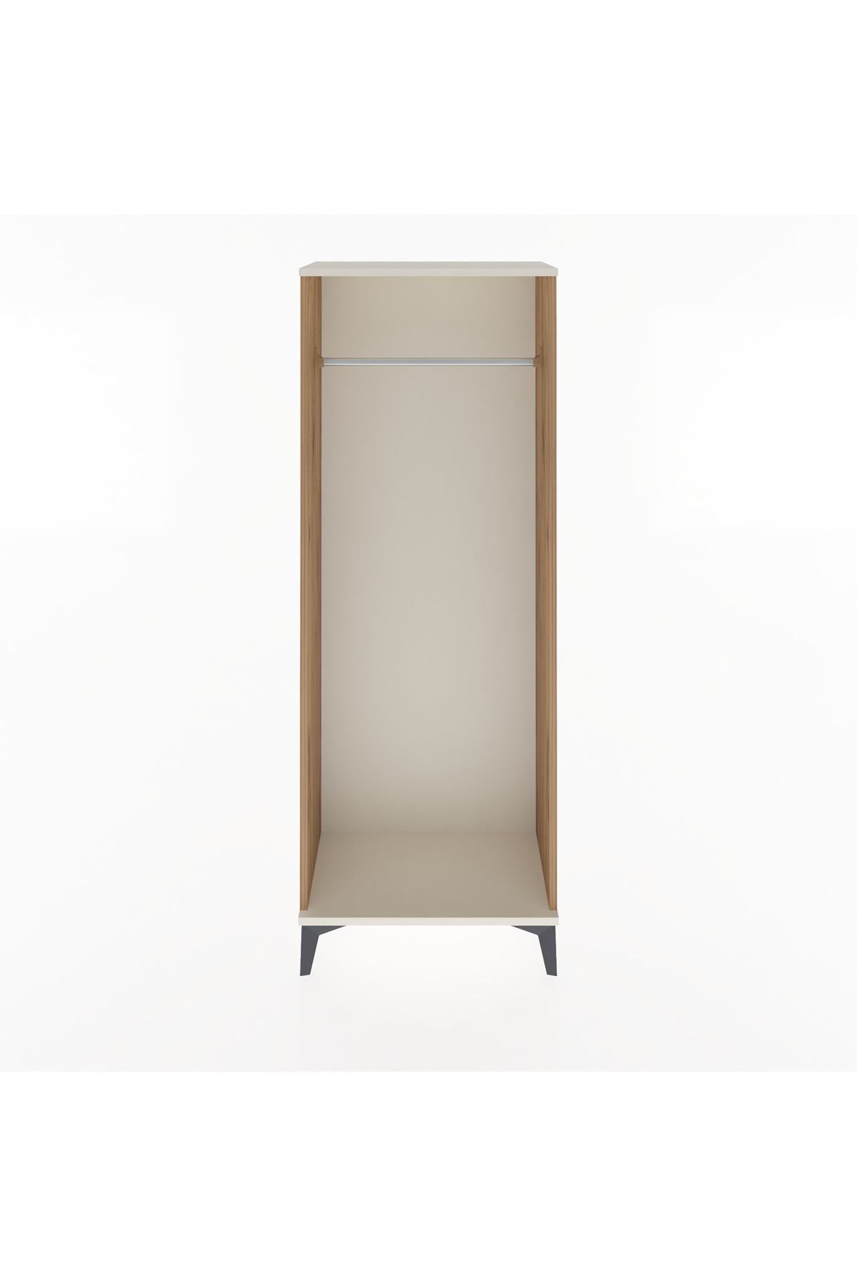 Arges Dolap Kapaklı Tek Askılı 60x30x163 Çam-Aytaşı