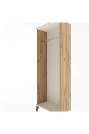 Arges Dolap Kapaklı Tek Askılı 60x30x163 Çam-Aytaşı