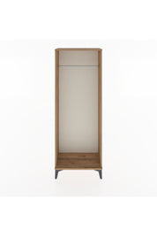 Arges Dolap Kapaklı Tek Askılı 60x30x163 Çam-Çam