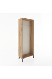 Arges Dolap Kapaklı Tek Askılı 60x30x163 Çam-Çam