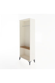 Arges Dolap Tek Raflı Kapaklı Tek Askılı 60x30x163 Aytaşı-Çam