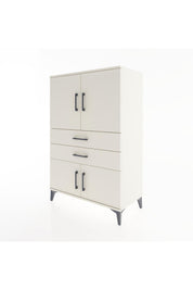 Hyperion Dolap 2 Raflı 2 Çekmeceli 4 Kapaklı 88x44x134 Aytaşı-Aytaşı