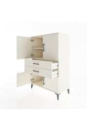 Hyperion Dolap 2 Raflı 2 Çekmeceli 4 Kapaklı 88x44x134 Aytaşı-Aytaşı