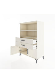 Hyperion Dolap 2 Raflı 2 Çekmeceli 2 Kapaklı 88x44x134 Aytaşı-Aytaşı