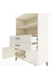 Hyperion Dolap 2 Raflı 2 Çekmeceli 2 Kapaklı 88x44x134 Aytaşı-Aytaşı