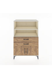 Hyperion Dolap 2 Raflı 2 Çekmeceli 2 Kapaklı 88x44x134 Aytaşı-Çam
