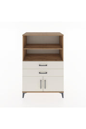 Hyperion Dolap 2 Raflı 2 Çekmeceli 2 Kapaklı 88x44x134 Çam-Aytaşı