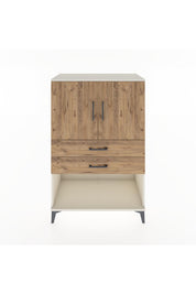 Hyperion Dolap 2 Raflı 2 Çekmeceli 2 Kapaklı 88x44x134 Aytaşı-Çam