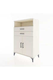 Hyperion Dolap 2 Raflı 2 Çekmeceli 2 Kapaklı 88x44x134 Aytaşı-Aytaşı