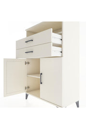 Hyperion Dolap 2 Raflı 2 Çekmeceli 2 Kapaklı 88x44x134 Aytaşı-Aytaşı