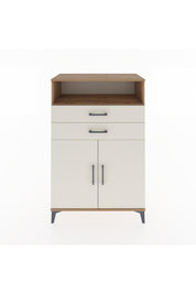 Hyperion Dolap 2 Raflı 2 Çekmeceli 2 Kapaklı 88x44x134 Çam-Aytaşı