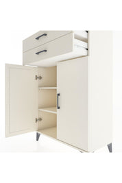 Hyperion Dolap 2 Raflı 2 Çekmeceli 2 Kapaklı 88x44x134 Aytaşı-Aytaşı