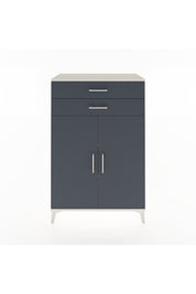 Hyperion Dolap 2 Raflı 2 Çekmeceli 2 Kapaklı 88x44x134 Aytaşı-Antrasit