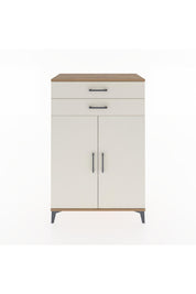Hyperion Dolap 2 Raflı 2 Çekmeceli 2 Kapaklı 88x44x134 Çam-Aytaşı
