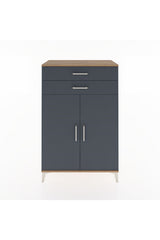 Hyperion Dolap 2 Raflı 2 Çekmeceli 2 Kapaklı 88x44x134