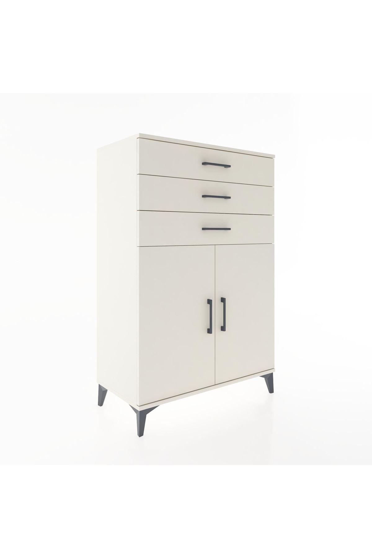Hyperion Dolap 3 Çekmeceli 2 Kapaklı 88x44x134 Aytaşı-Aytaşı