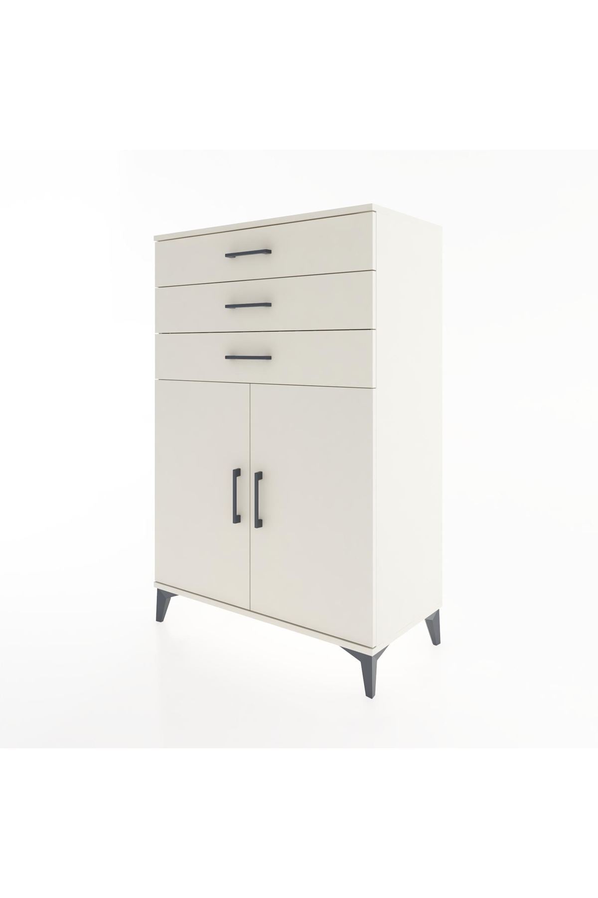 Hyperion Dolap 3 Çekmeceli 2 Kapaklı 88x44x134 Aytaşı-Aytaşı