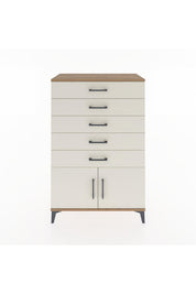 Hyperion Dolap 5 Çekmeceli 2 Kapaklı 88x44x134 - S51M105V7B