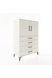 Hyperion Dolap 2 Raflı 4 Çekmeceli 2 Kapaklı 88x44x134 Aytaşı-Aytaşı