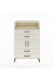 Hyperion Dolap 2 Raflı 4 Çekmeceli 2 Kapaklı 88x44x134 Aytaşı-Aytaşı