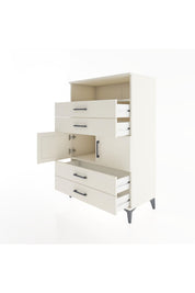 Hyperion Dolap 2 Raflı 4 Çekmeceli 2 Kapaklı 88x44x134 Aytaşı-Aytaşı