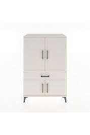 Hyperion Dolap 2 Raflı Tek Çekmeceli 4 Kapaklı 88x44x134 Aytaşı-Aytaşı