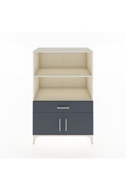 Hyperion Dolap 2 Raflı Tek Çekmeceli 2 Kapaklı 88x44x134 Aytaşı-Antrasit