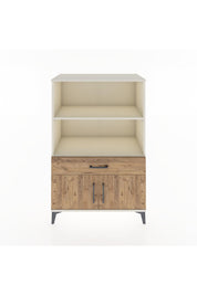 Hyperion Dolap 2 Raflı Tek Çekmeceli 2 Kapaklı 88x44x134 Aytaşı-Çam