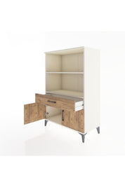 Hyperion Dolap 2 Raflı Tek Çekmeceli 2 Kapaklı 88x44x134 Aytaşı-Çam