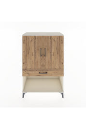 Hyperion Dolap 2 Raflı Tek Çekmeceli 2 Kapaklı 88x44x134 Aytaşı-Çam