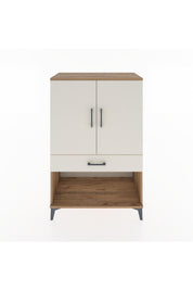 Hyperion Dolap 2 Raflı Tek Çekmeceli 2 Kapaklı 88x44x134 Çam-Aytaşı