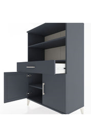 Hyperion Dolap 3 Raflı Tek Çekmeceli 2 Kapaklı 88x44x134 - S51M078V5B