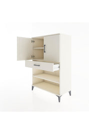 Hyperion Dolap 3 Raflı Tek Çekmeceli 2 Kapaklı 88x44x134 Aytaşı-Aytaşı