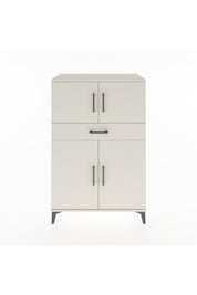 Hyperion Dolap 2 Raflı Tek Çekmeceli 4 Kapaklı 88x44x134 Aytaşı-Aytaşı