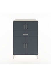 Hyperion Dolap 2 Raflı Tek Çekmeceli 4 Kapaklı 88x44x134 Aytaşı-Antrasit