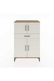Hyperion Dolap 2 Raflı Tek Çekmeceli 4 Kapaklı 88x44x134 Çam-Aytaşı