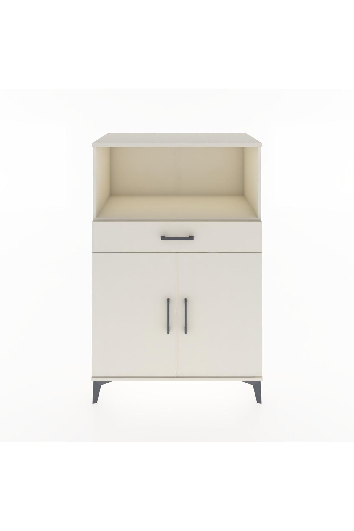 Hyperion Dolap 2 Raflı Tek Çekmeceli 2 Kapaklı 88x44x134 Aytaşı-Aytaşı