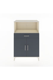 Hyperion Dolap 2 Raflı Tek Çekmeceli 2 Kapaklı 88x44x134 Aytaşı-Antrasit