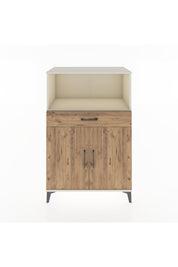 Hyperion Dolap 2 Raflı Tek Çekmeceli 2 Kapaklı 88x44x134 Aytaşı-Çam