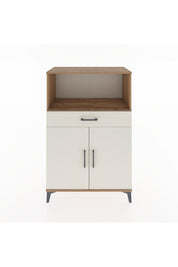 Hyperion Dolap 2 Raflı Tek Çekmeceli 2 Kapaklı 88x44x134 Çam-Aytaşı