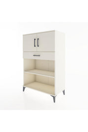 Hyperion Dolap 2 Raflı Tek Çekmeceli 2 Kapaklı 88x44x134 Aytaşı-Aytaşı