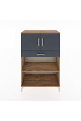 Hyperion Dolap 2 Raflı Tek Çekmeceli 2 Kapaklı 88x44x134