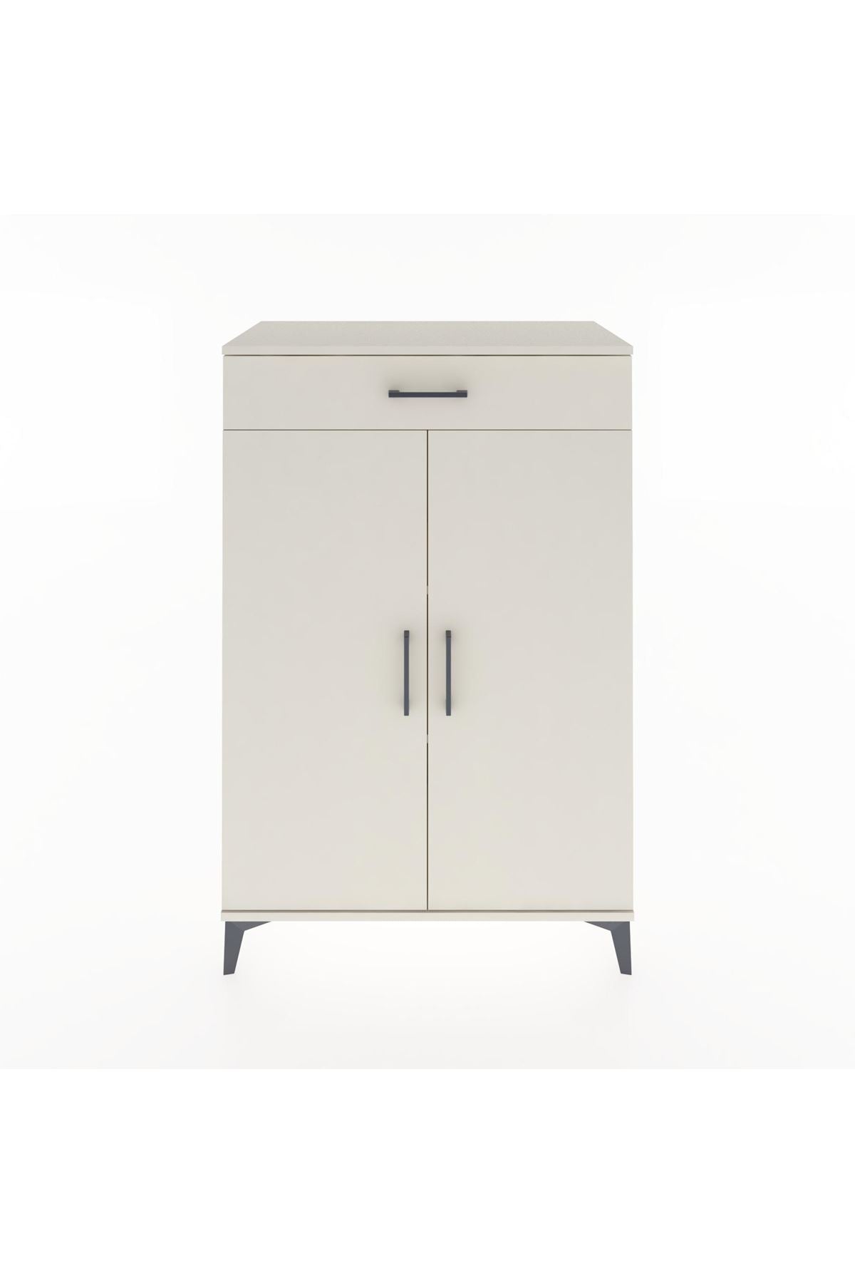 Hyperion Dolap 2 Raflı Tek Çekmeceli 2 Kapaklı 88x44x134 Aytaşı-Aytaşı