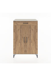 Hyperion Dolap 2 Raflı Tek Çekmeceli 2 Kapaklı 88x44x134 Aytaşı-Çam