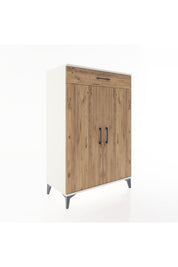 Hyperion Dolap 2 Raflı Tek Çekmeceli 2 Kapaklı 88x44x134 Aytaşı-Çam