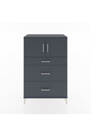 Hyperion Dolap Tek Raflı 3 Çekmeceli 2 Kapaklı 88x44x134 - S51M086V5B