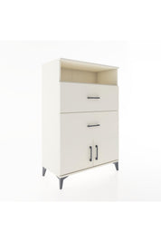 Hyperion Dolap Tek Raflı 2 Çekmeceli 2 Kapaklı 88x44x134 Aytaşı-Aytaşı