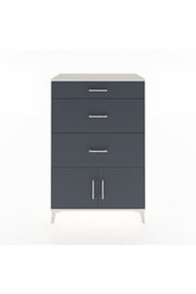 Hyperion Dolap 3 Çekmeceli 2 Kapaklı 88x44x134 Aytaşı-Antrasit