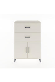 Hyperion Dolap Tek Raflı 2 Çekmeceli 2 Kapaklı 88x44x134 Aytaşı-Aytaşı